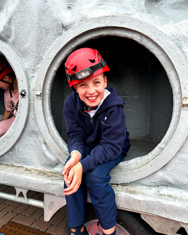 Sibling Residential Rock Climbing 