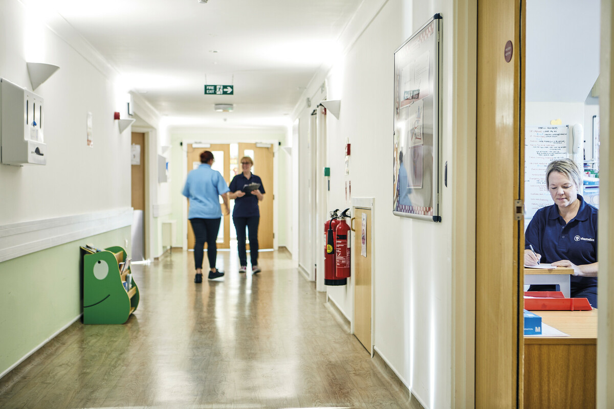 Nurses On The Care Floor