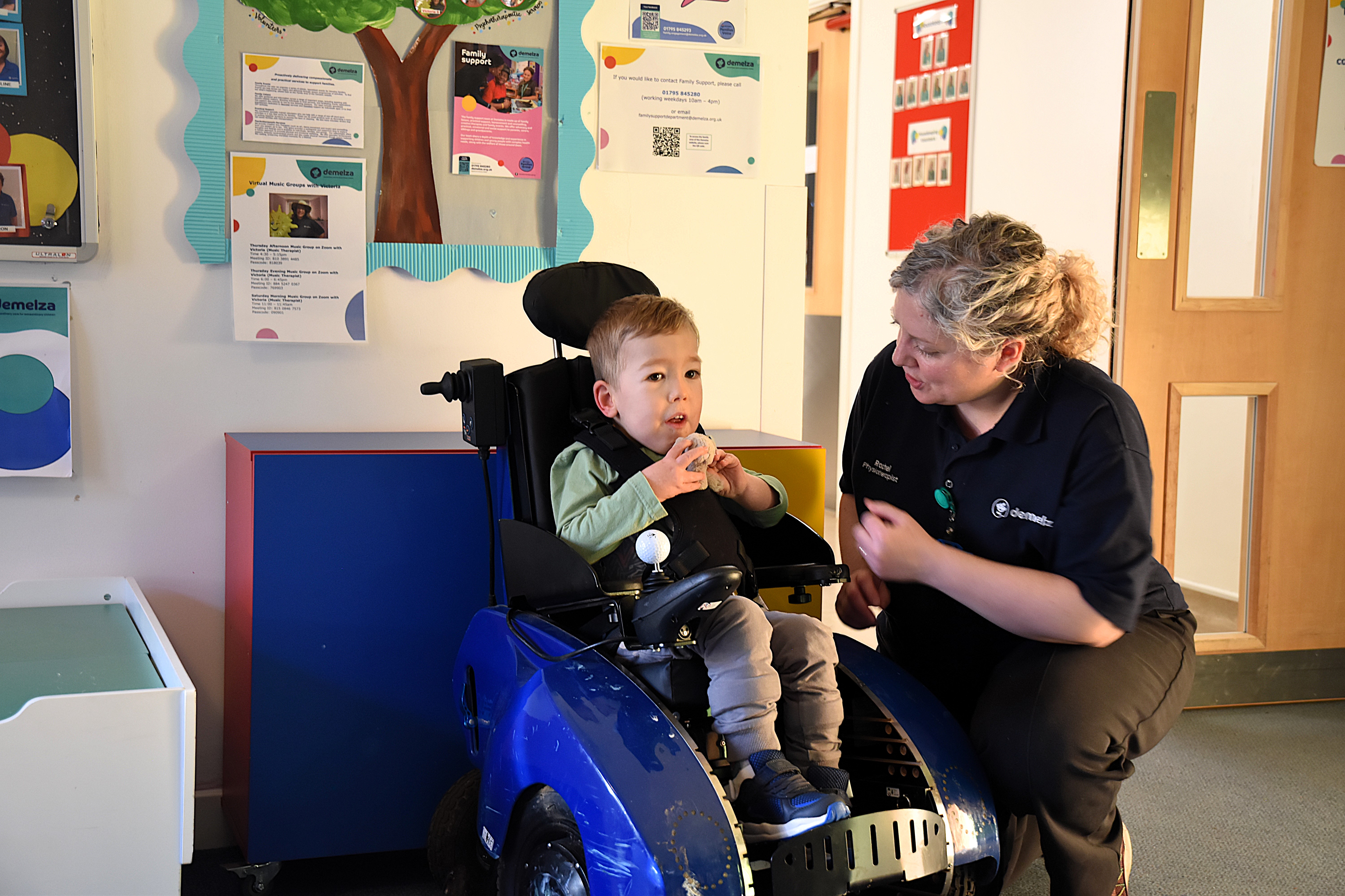Nurse and young person