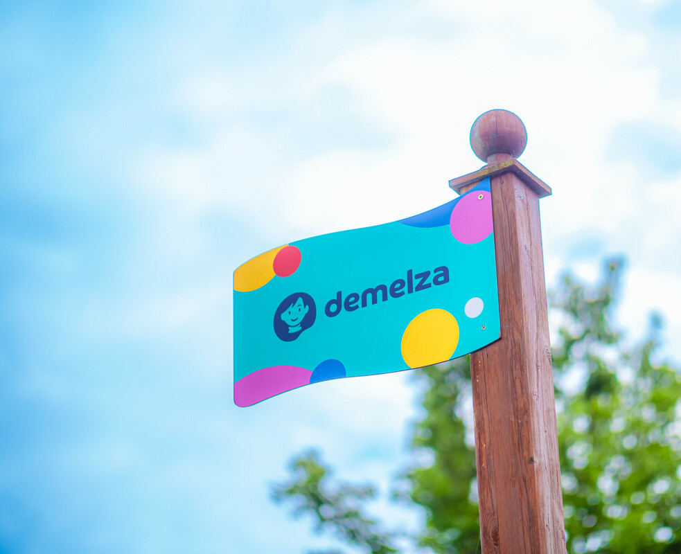 Demelza Flag On HMS Demelza 