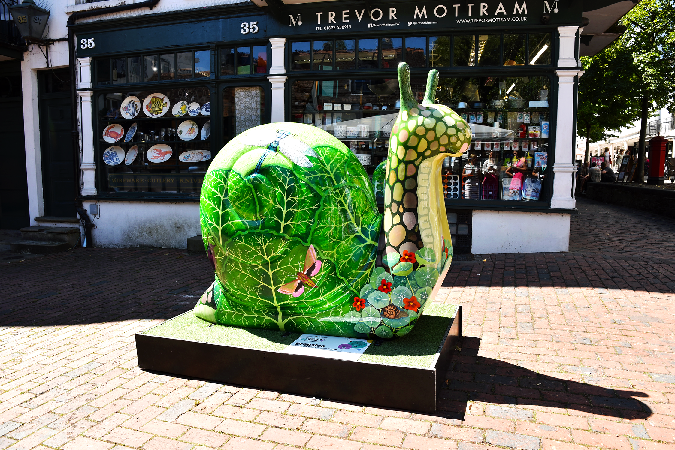 Sculpture from Trail with a Tale in Tunbridge Wells