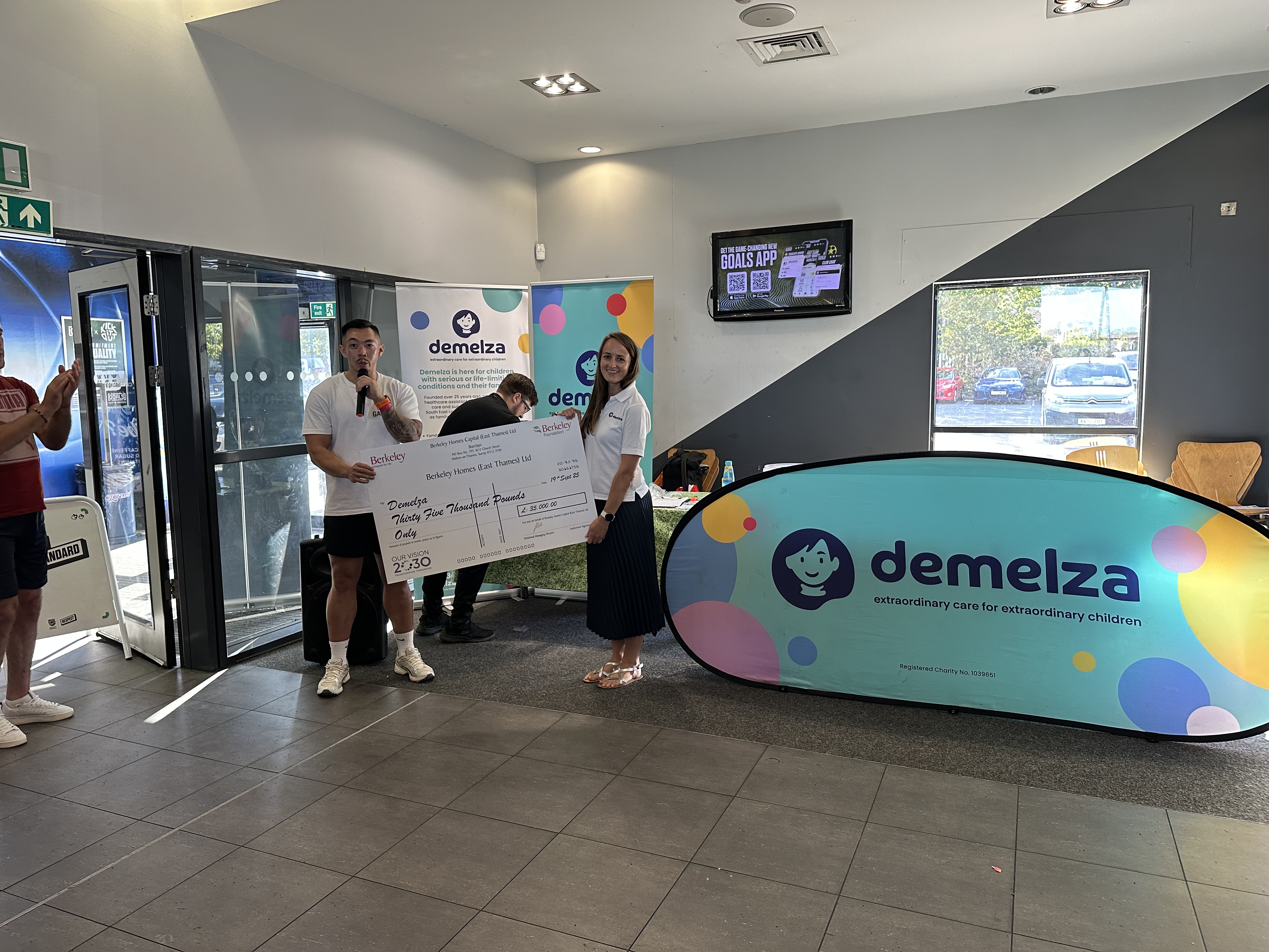 Berkeley Foundation raises £35,00 for Demelza