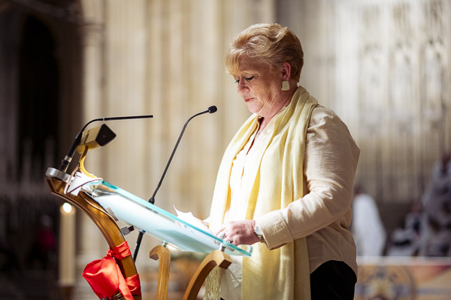 Demelza CEO Lavinia Jarrett at Canterbury Celebration of Christmas 2025 © Cemanthe Mckenzie of Lemon Feather Photography