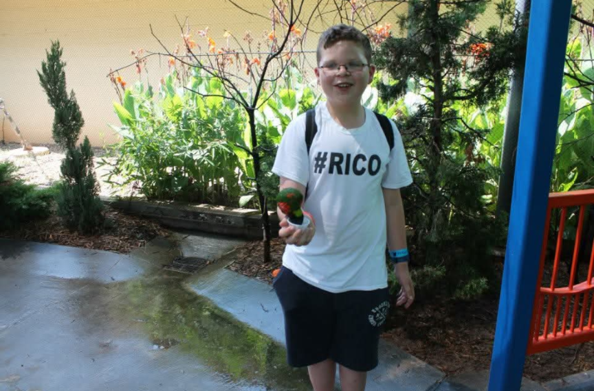 Archie as a child