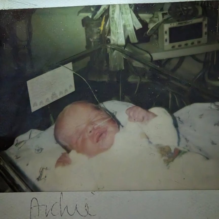 Archie as a baby