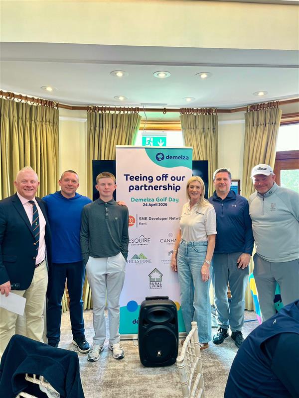 London Golf Day winning team